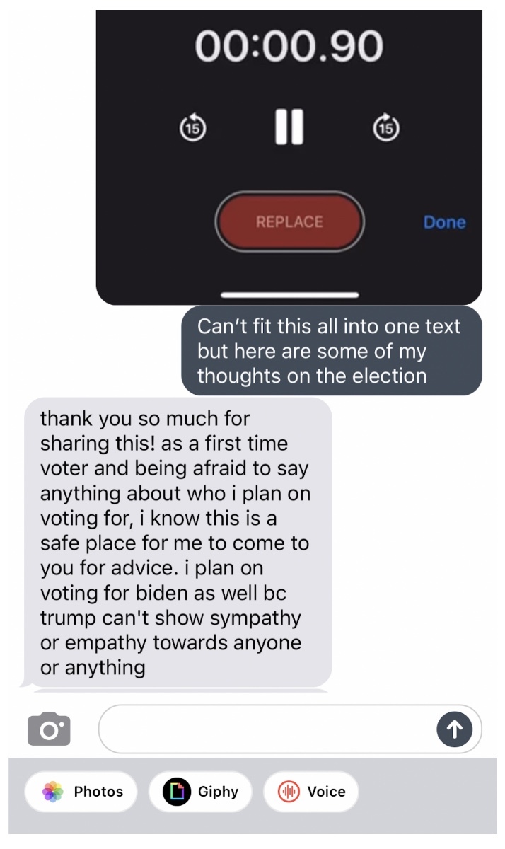 Michael Behling Talk the Vote text screenshot